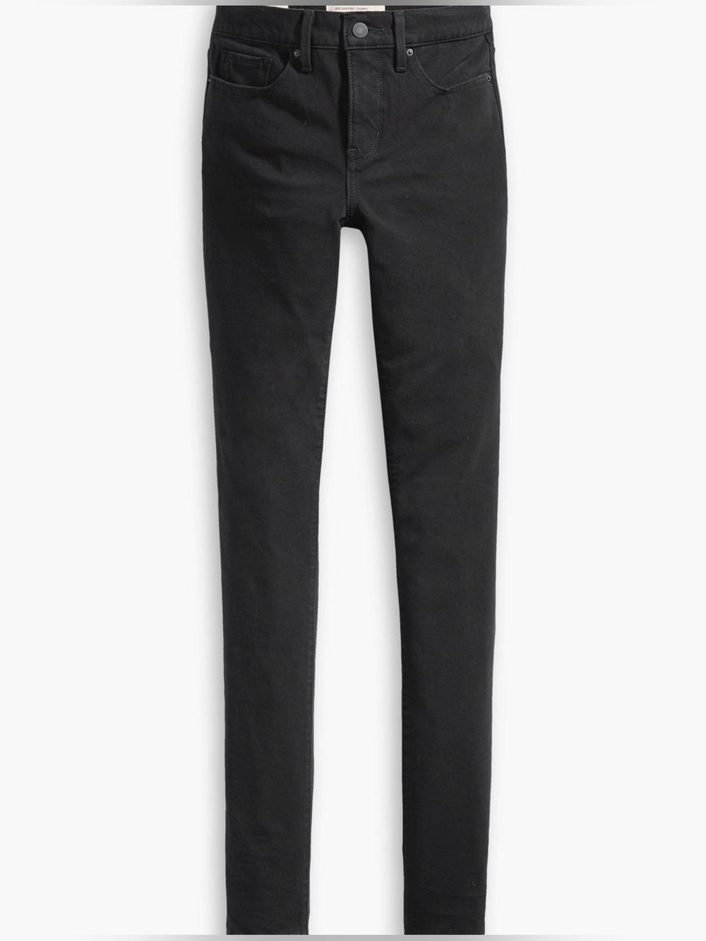 Levi’s 311 Shaping Skinny Jeans Black Mid Rise Stretch Denim Size 29
